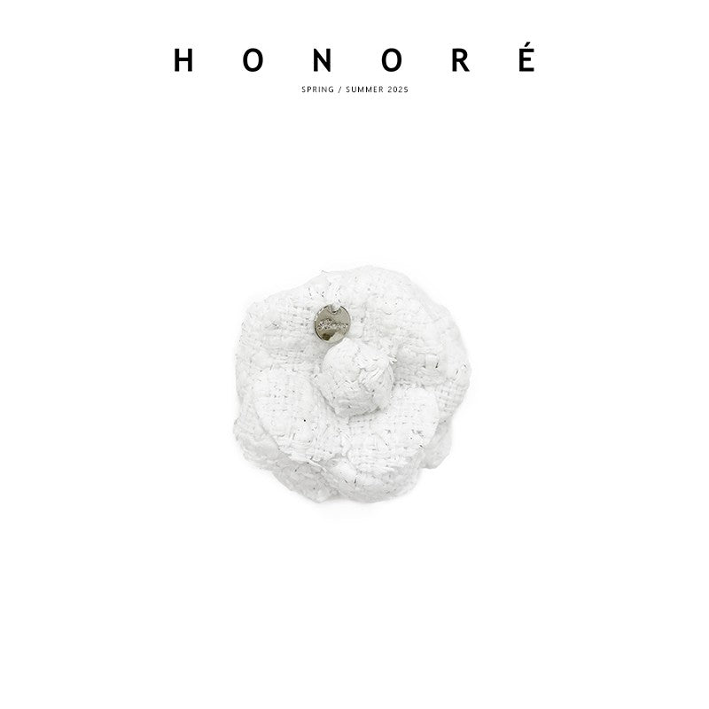 HONORE Gu Yue Chardonnay Heavy Spring Limited Edition Chanel Jacket + Hat + Corsage