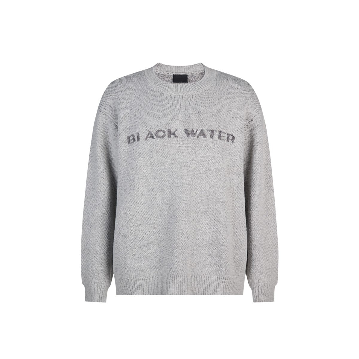 Blackwater series CHINISM red dust wool blended yarn round neck sweater men's winter knitted sweater top