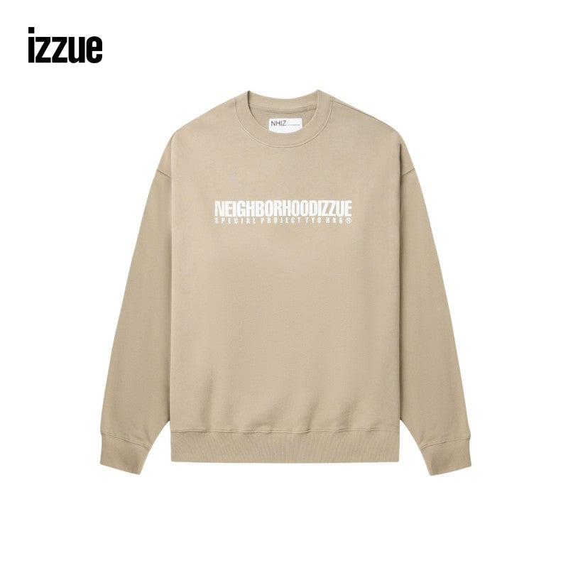 izzueNHIZ men's round neck sweatshirt 04 winter new simple basic pullover 48F4N