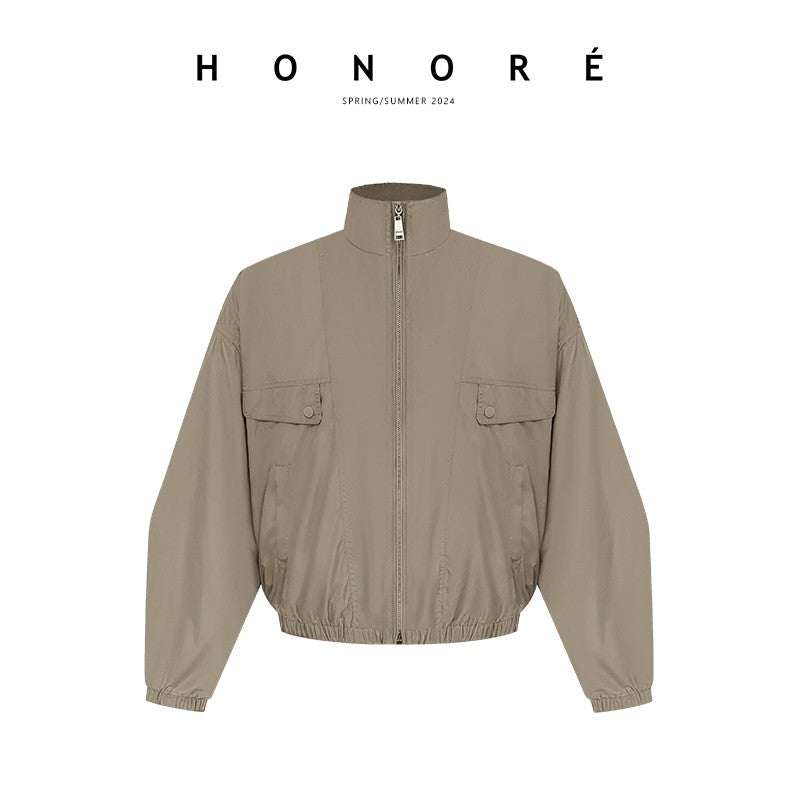 HONORE Gu Yue outdoor wear formula functional sunscreen nylon workwear ultra-thin jacket shorts suit