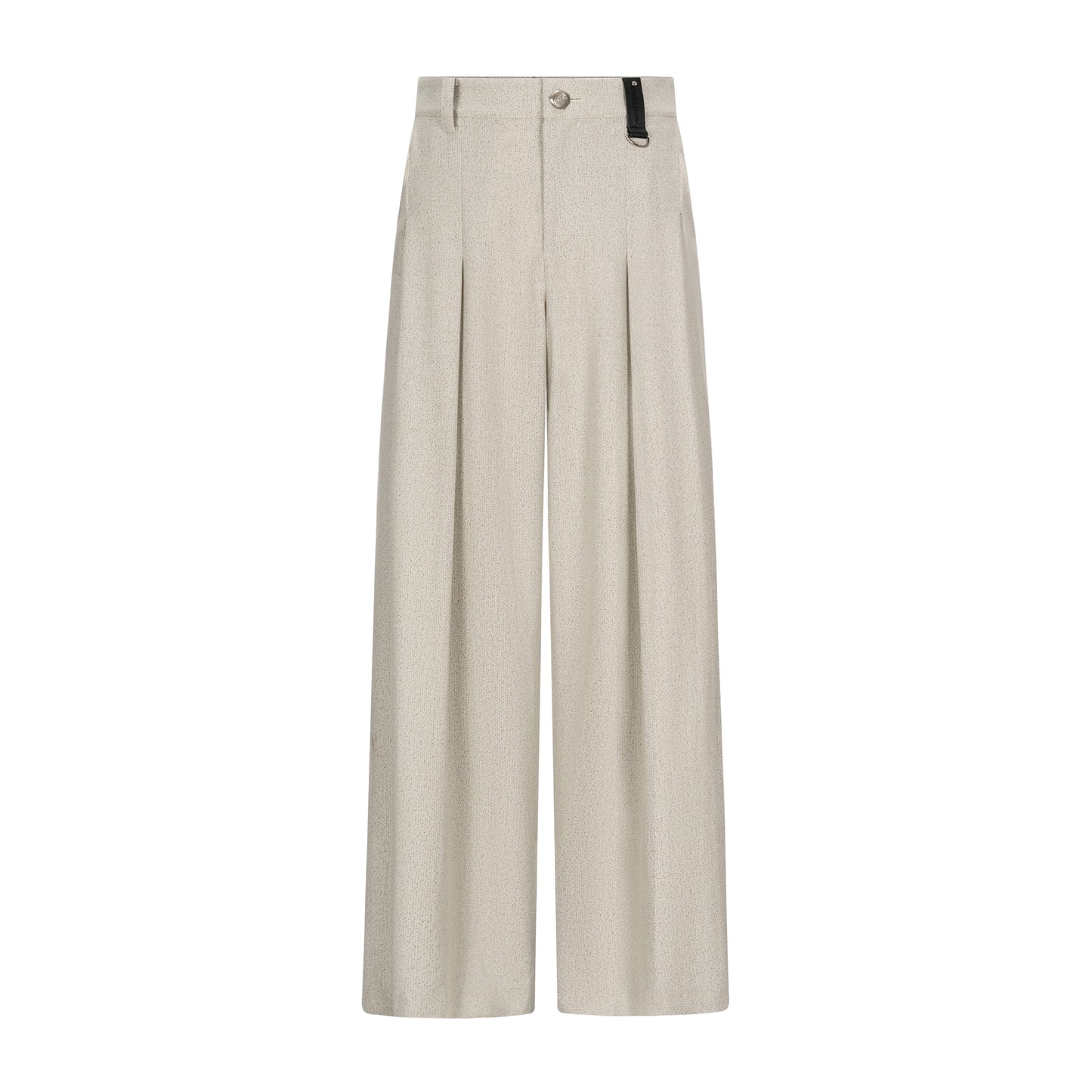 TIWILLTANG Qishilu &quot;Lianjiang Ningple&quot; double pleat three-dimensional tailoring wide-leg wool silhouette trousers