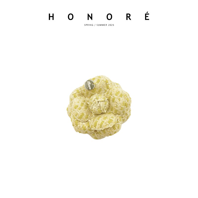 HONORE Gu Yue Chardonnay Heavy Spring Limited Edition Chanel Jacket + Hat + Corsage