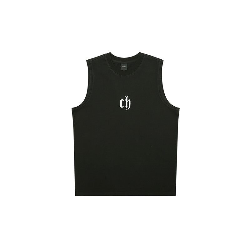 CHINISM Chichen classic American sports fitness vest men's trendy summer sleeveless T-shirt basketball top