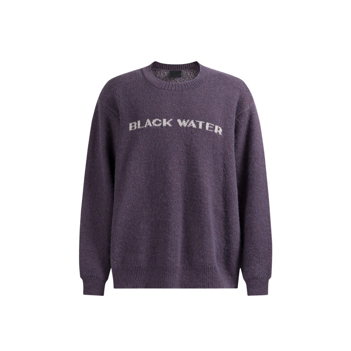 Blackwater series CHINISM red dust wool blended yarn round neck sweater men's winter knitted sweater top