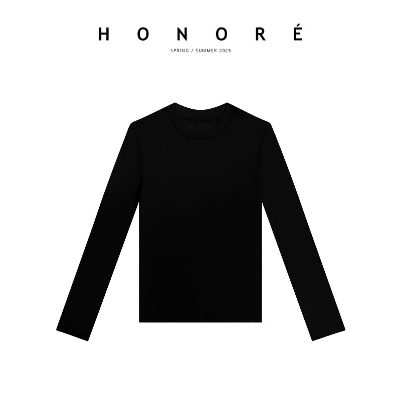 HONORE Guyue Coats Classic Mask Series Short/Long Sleeve Bottoming Shirt