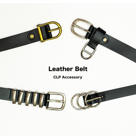 CLP genuine leather belt metal buckle belt first layer cowhide men's trendy versatile fashion retro casual