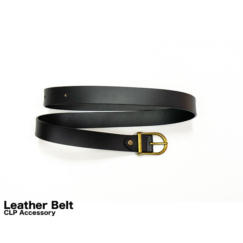 CLP genuine leather belt metal buckle belt first layer cowhide men's trendy versatile fashion retro casual