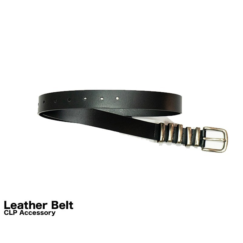 CLP genuine leather belt metal buckle belt first layer cowhide men's trendy versatile fashion retro casual