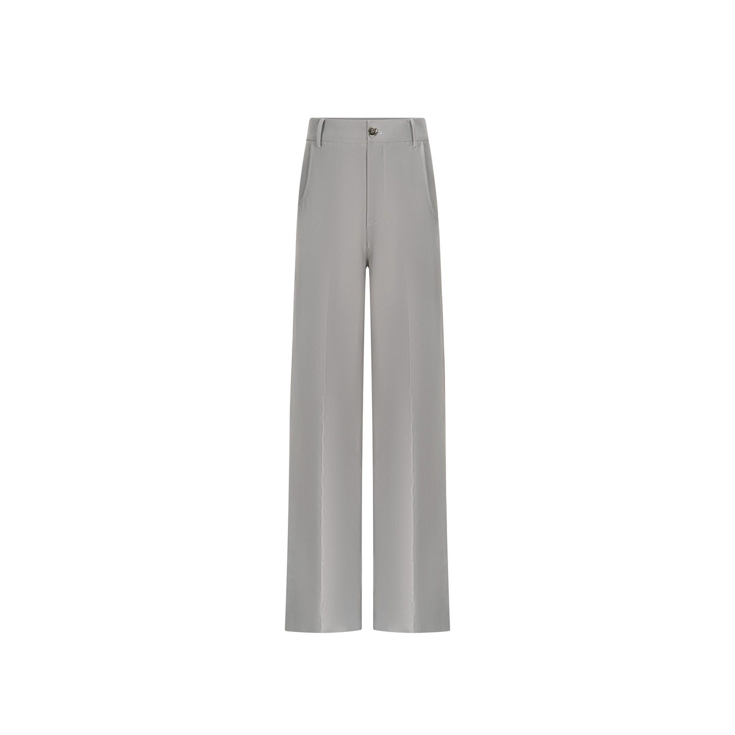 TIWILLTANG Qishilu &quot;Xingchen Lingyu&quot; casual loose and shiny straight trousers