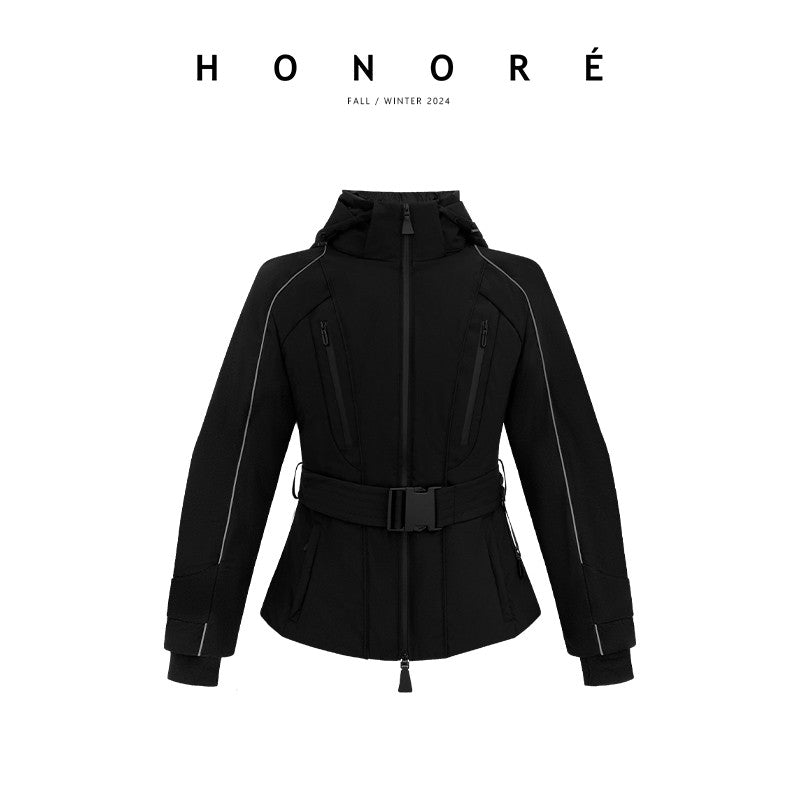 HONORE Guyue All day ski waist functional outdoor ski down jacket