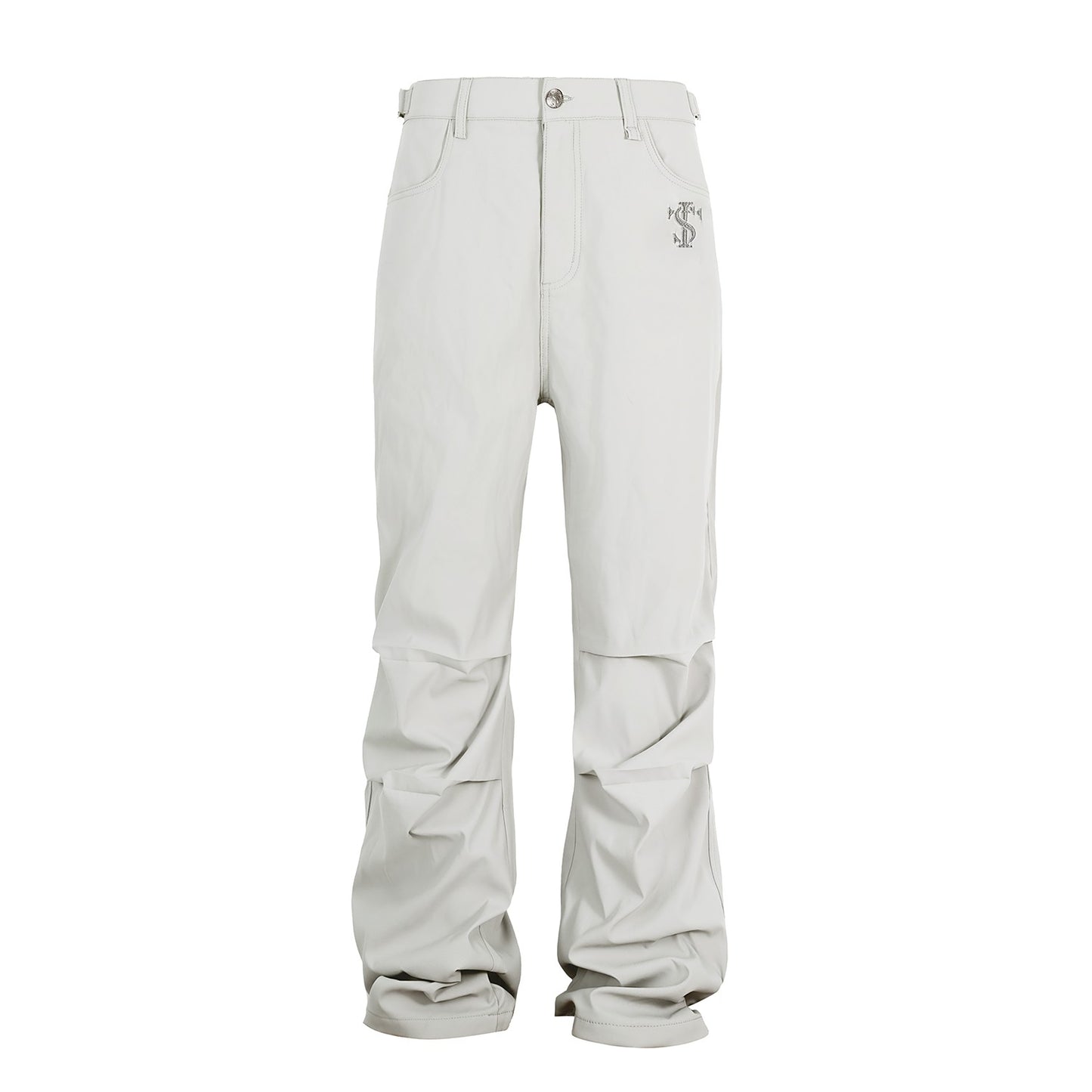 STK SmallTownKid double fold woven trousers flared trousers American retro mountaineering versatile cool trousers