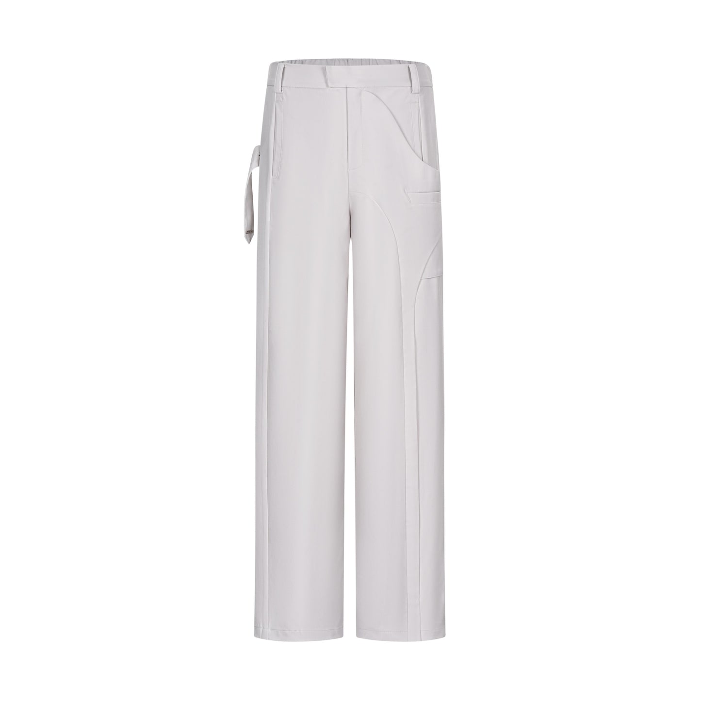 TIWILLTANG Qishilu &quot;Huan Jingyu Long&quot; heavy-duty high-quality composite deconstructed metal button suit pants