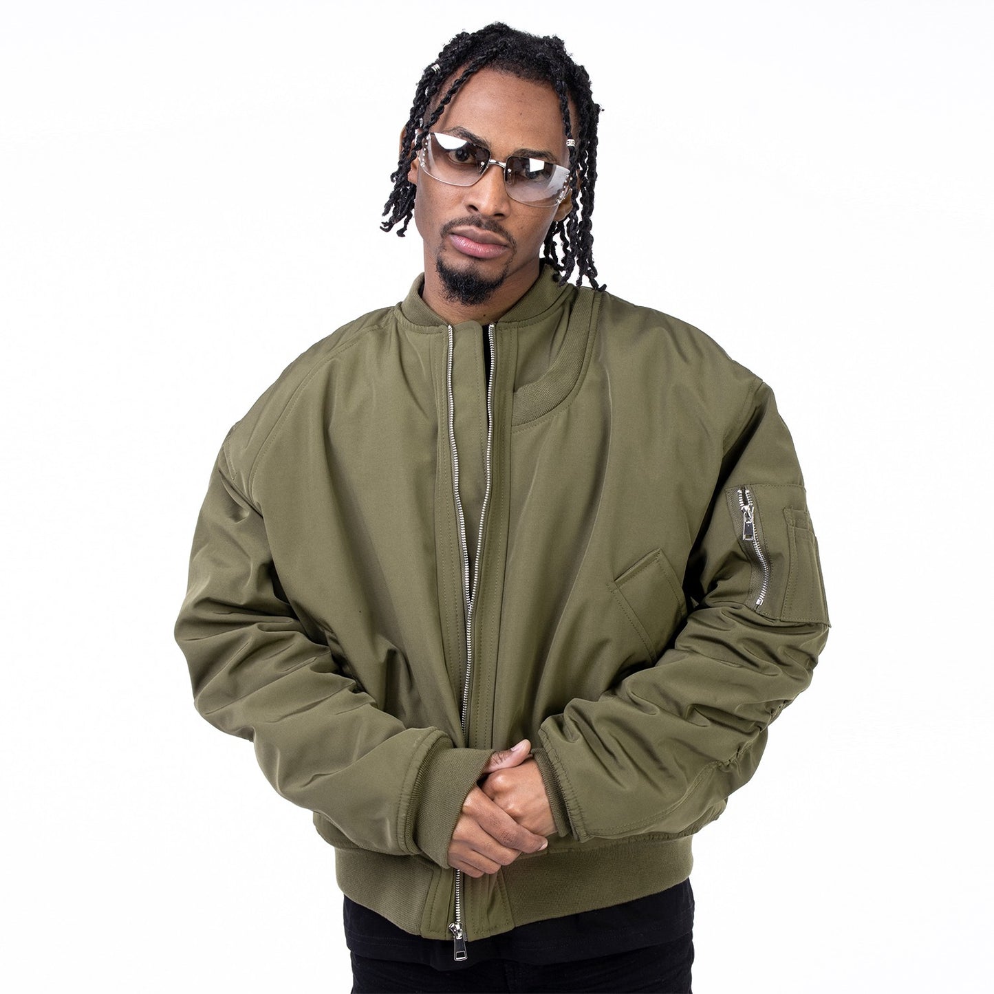 MT99 trendy brand American high street ma pilot jacket cotton clothing retro autumn and winter military green high street jacket men