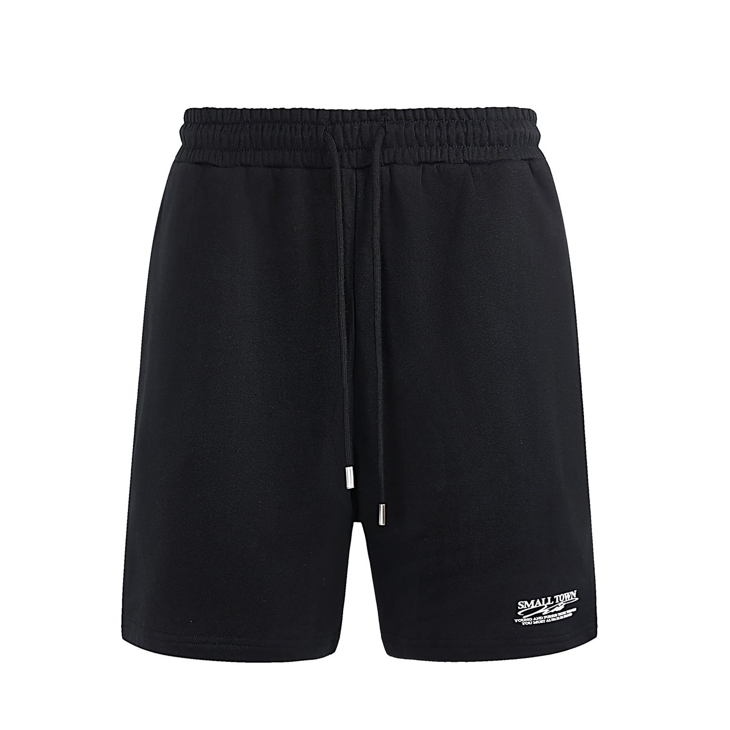 STK SmallTownKid basic shorts with small logo, American retro style, street style