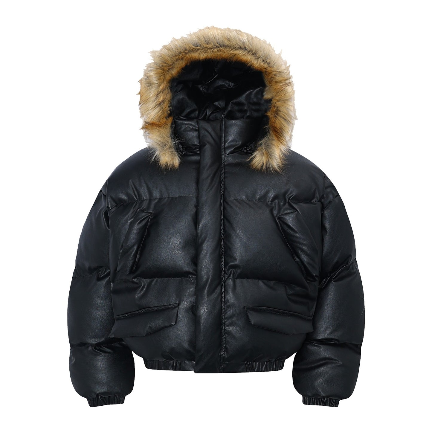 MT99 Parker &quot;One piece for winter&quot; winter men's fur collar cotton jacket warm cotton jacket with detachable hood