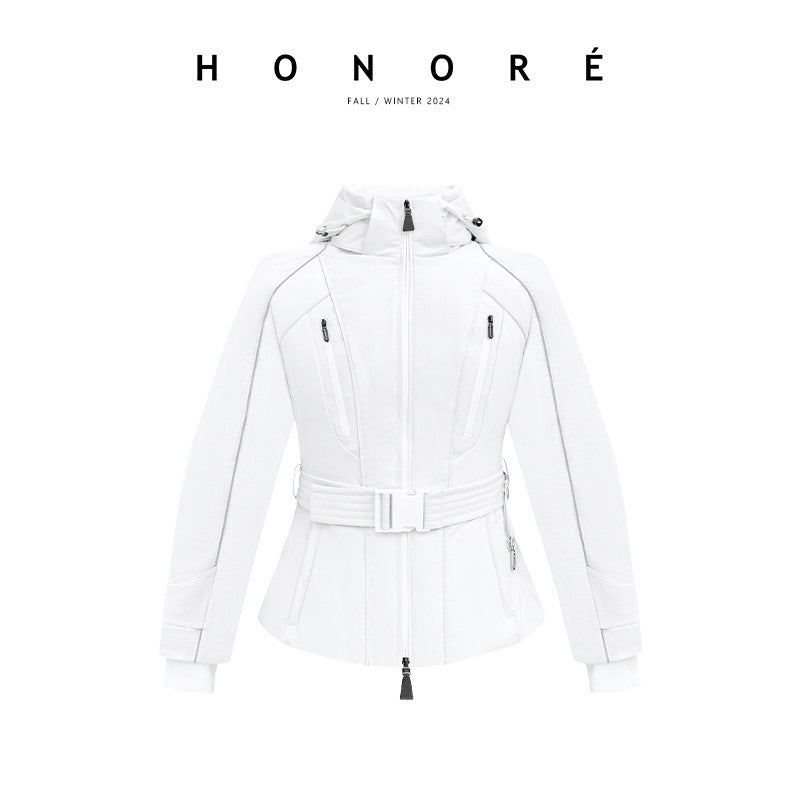 HONORE Guyue All day ski waist functional outdoor ski down jacket