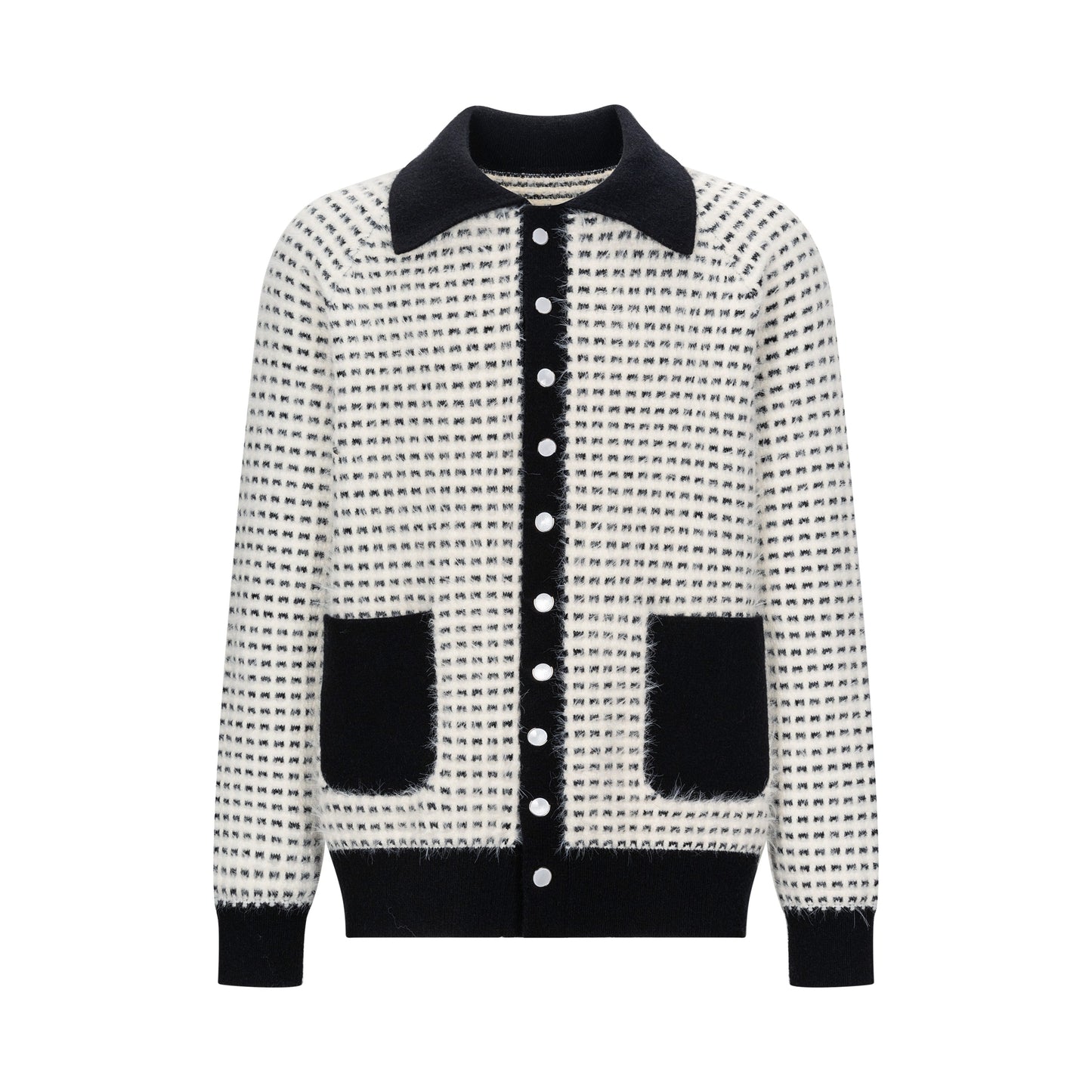 TIWILLTANG Qi Shi Lu &quot;Qianyu Fragrance&quot; Chanel style multi-button velvet knitted lapel cardigan