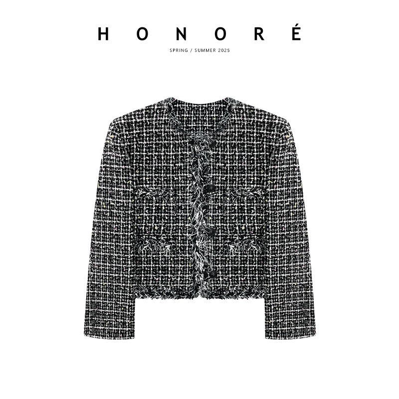 HONORE Gu Yue Chardonnay Heavy Spring Limited Edition Chanel Jacket + Hat + Corsage