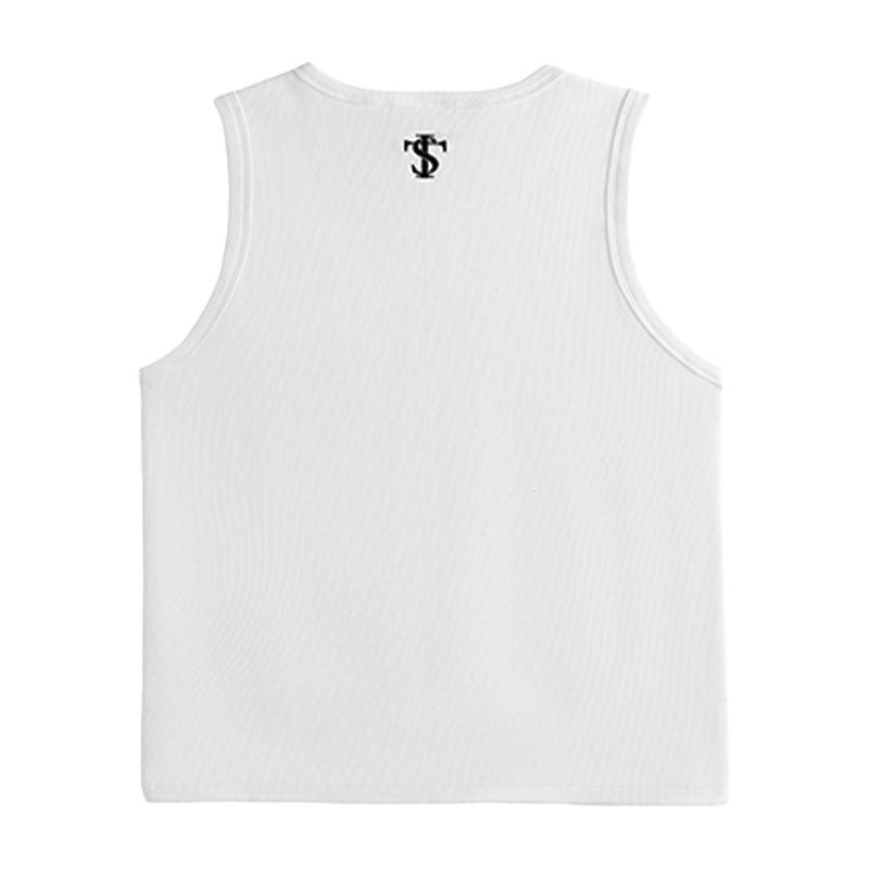 ASEN same style STK SmallTownKid basic sleeveless T-shirt street vest American retro casual