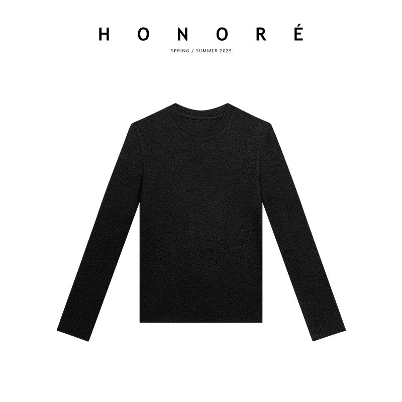 HONORE Guyue Coats Classic Mask Series Short/Long Sleeve Bottoming Shirt