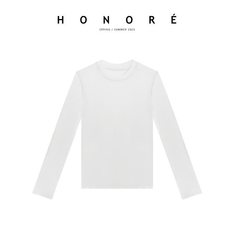 HONORE Guyue Coats Classic Mask Series Short/Long Sleeve Bottoming Shirt